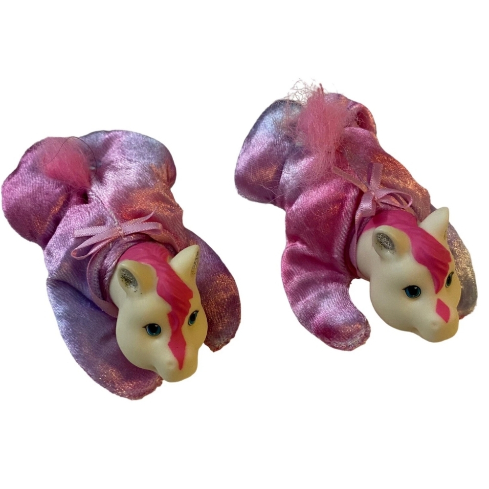Pony Surprise Replacements Tie Dye Plush Rainbow Horse Baby Pony Stuffed Animal